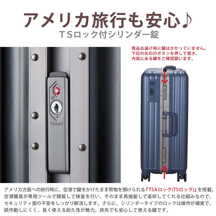 Siffler（シフレ） 超軽量 スーツケース Mサイズ キャリーケース