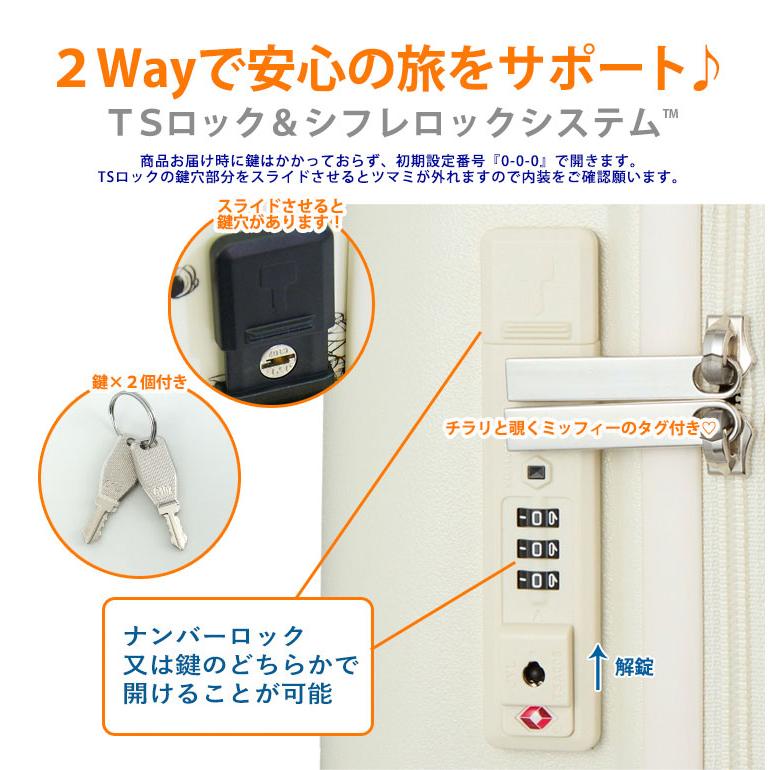 Miffy（ミッフィー） 【最大15％OFFクーポン3/1まで】 キャリーバッグ