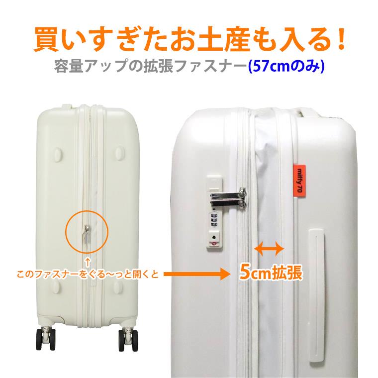 Miffy（ミッフィー） スーツケース 70th ナインチェ キャリーバッグ