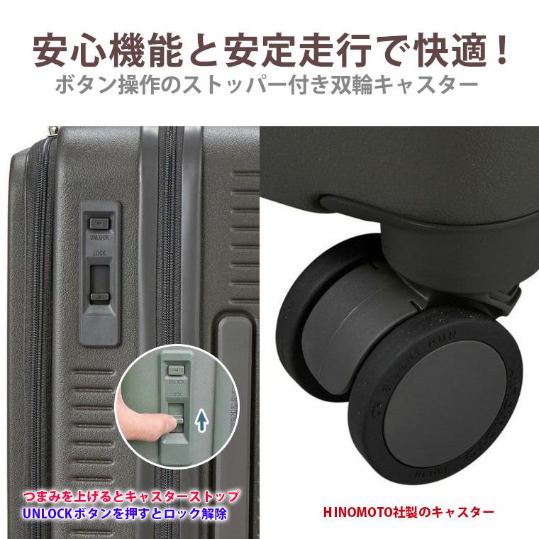 Siffler（シフレ） スーツケース フロントオープン 機内持ち込み S