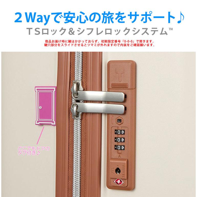 Siffler（シフレ） ドラえもん スーツケース キャリーバッグ Mサイズ