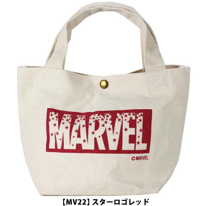 ランチトートバッグ MARVEL マーベル ミニバッグ キャンバス地 帆布