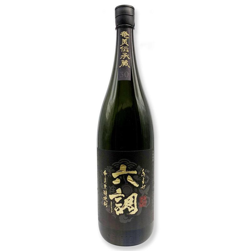黒糖焼酎 あまみ六調 黒 30度 1800ml 奄美大島開運酒造 ろくちょう