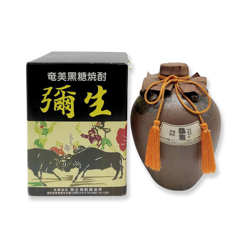 黒糖焼酎 弥生 みんがめ 30度 900ml ギフト : 奄美のめぐみ黒糖焼酎
