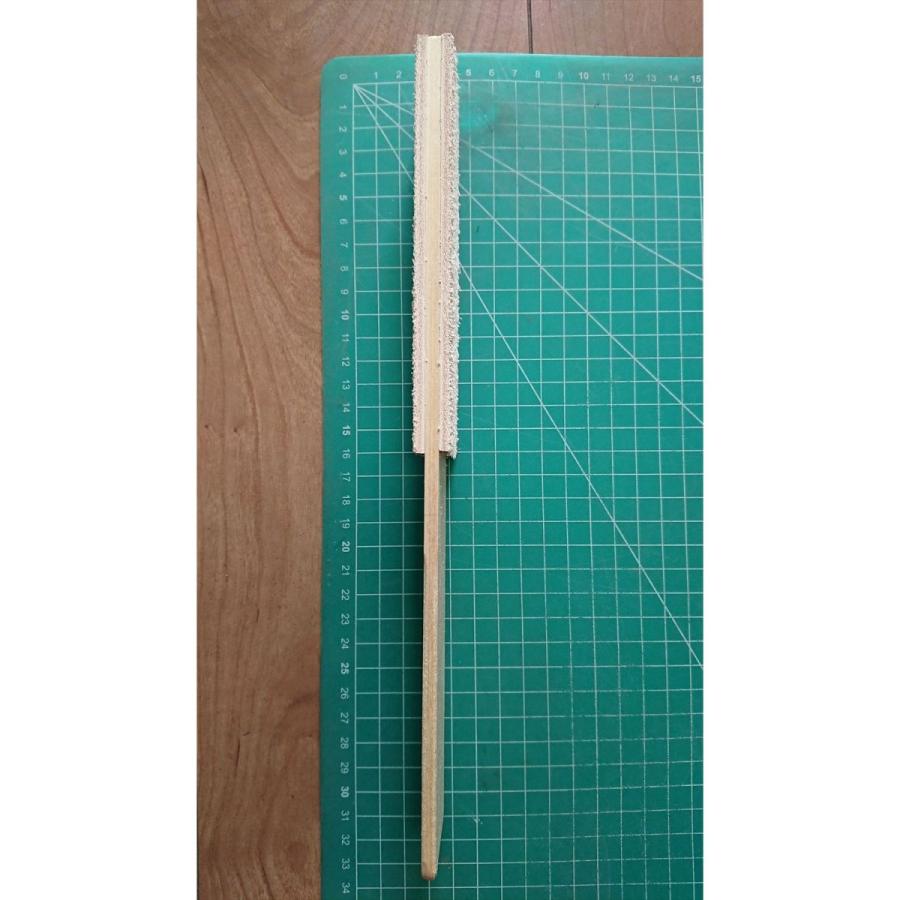 n0004 革砥 革厚め3mm 均一接着 革面150mm×45mm |  | 02