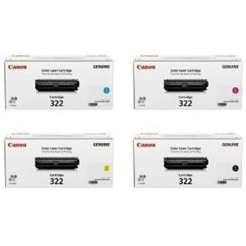 55%OFF!】Canon トナーカートリッジ 322 K,C,M,Y 純正 4本セット