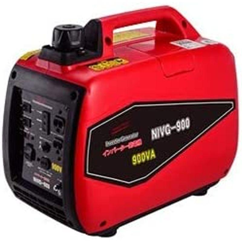 新しいナカトミ インバーター発電機 NIVG-900 電動工具 | avisos