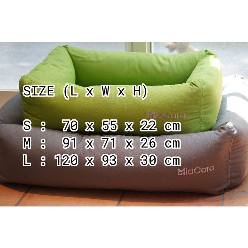 ブランド ペット用ベッド ミアカラ (MiaCara) ルビオ・ボックスベッド ダークグレイ L サイズ 【AAA8856972871】(30908円)