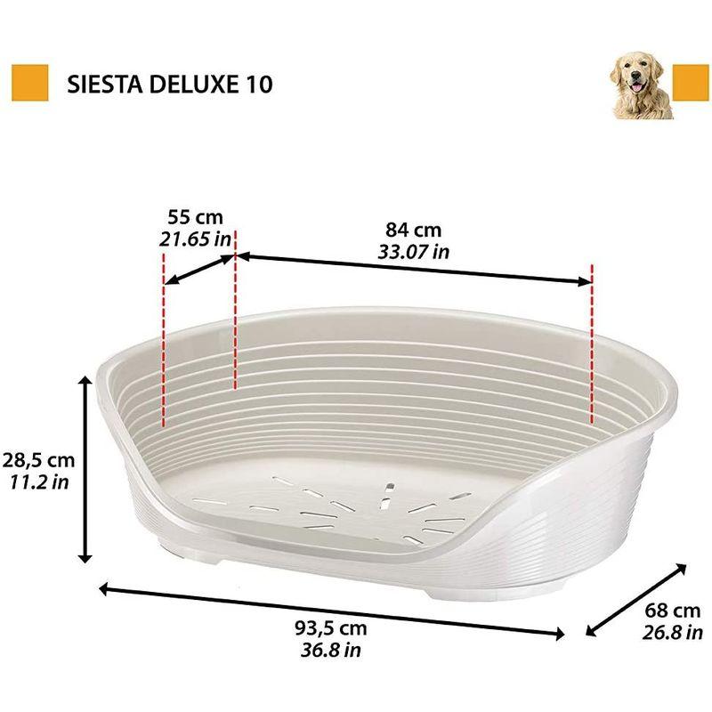 ペット用ベッド ファープラスト シエスタ SIESTA DX 10 犬 猫 洗える ベット ベッド プラスチック ハウス ダークグレー シエスタ SIESTA DX 洗える ベット ベッド プラスチック ハウス ダークグレー 　ファープラスト