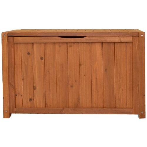 Amanガーデンガーデン 天然木製ベンチボックス(ストッカー) ライト