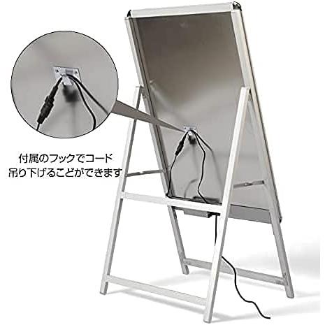 ariamaru 】看板 LED看板 A型パネル看板 グリップ W565*H990mm 屋外