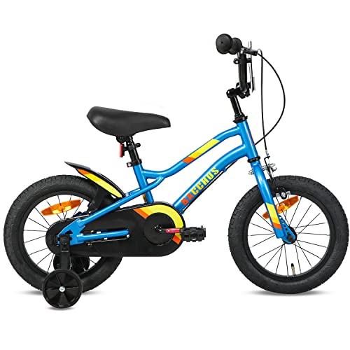 GlercBacchus(バッカス)16インチ子供用自転車 補助輪付き 可愛いこども用自転車 組み立て式 幼児自転車 4〜8歳