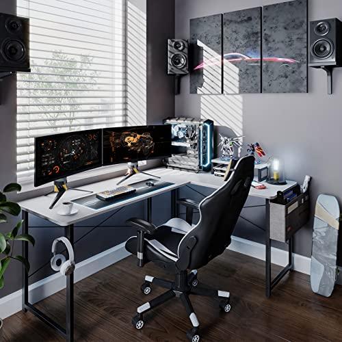 ODK l字デスク パソコンデスク ゲーミングデスク L字型 コーナーデスク