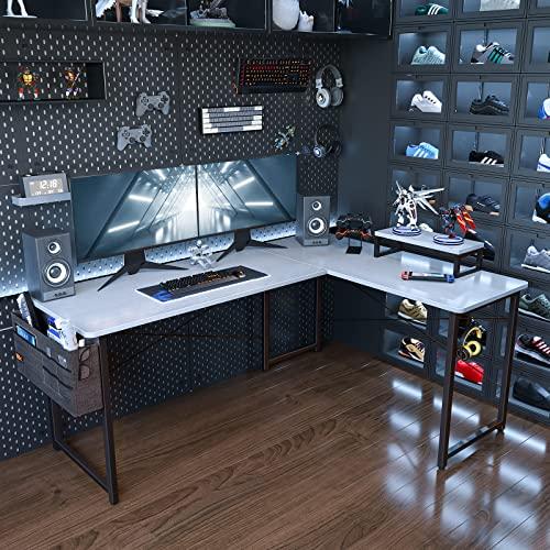 ODK l字デスク パソコンデスク ゲーミングデスク L字型 コーナーデスク