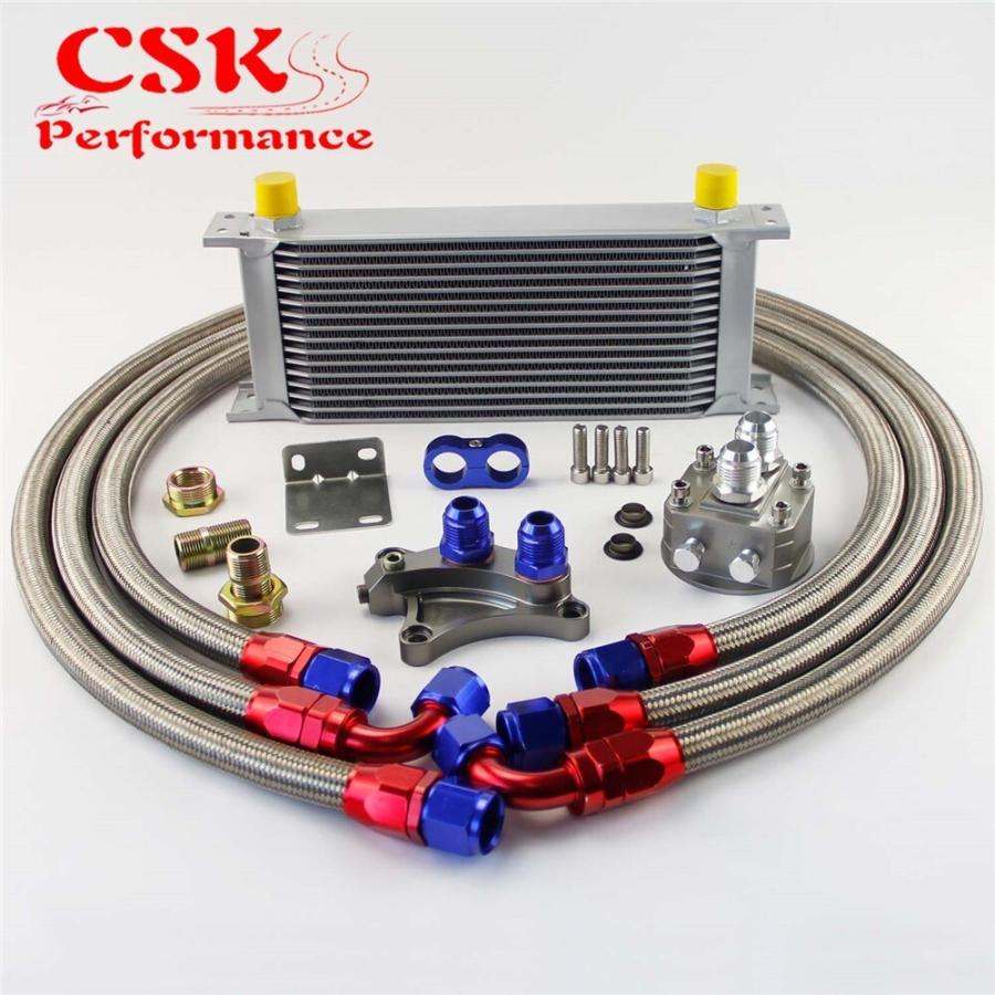 新品 オイルクーラーキット シルビア s13 s14 180sx 200sx 240sx sr20detターボ用 シルバー ブラック パーツ 汎用品