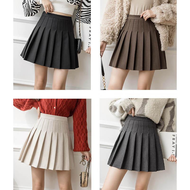 期間限定（クーポンで2568円!）スカート プリーツスカート Aライン