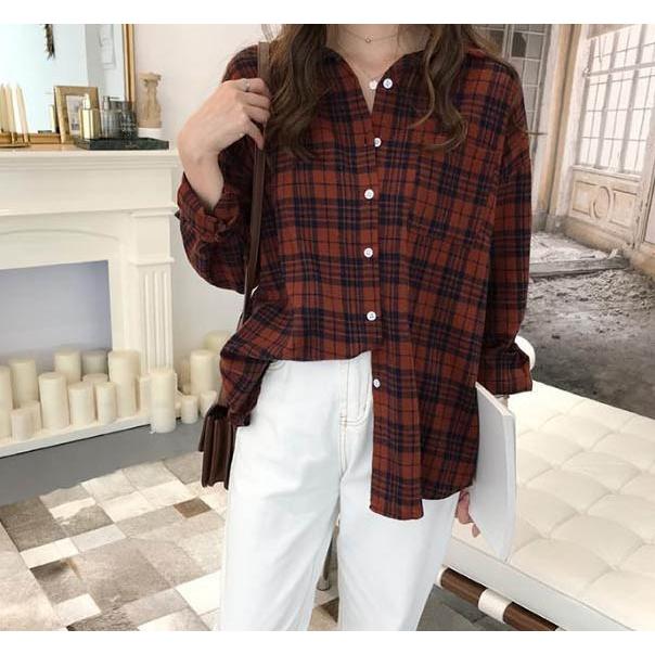 クーティ　グレンチェック長袖シャツ COOTIE PRODUCTIONS 長袖シャツ L グレンチェック シャツ COOTIE