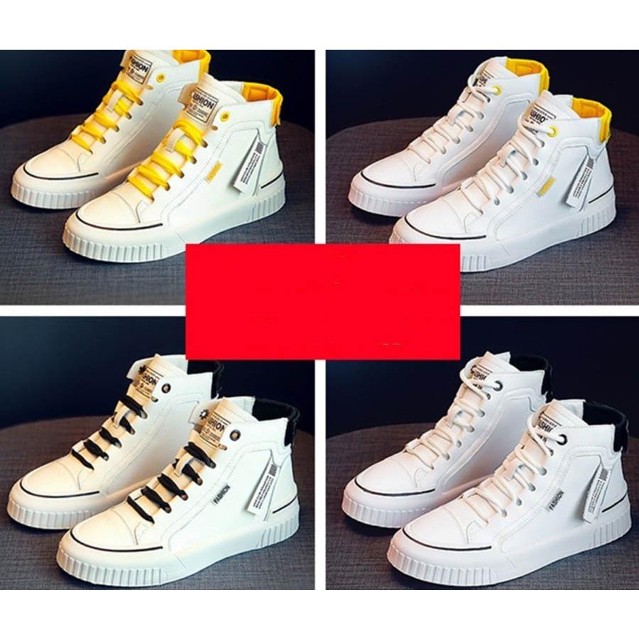 期間限定（クーポンで4493円!）スニーカー 厚底 ホワイト ハイカット