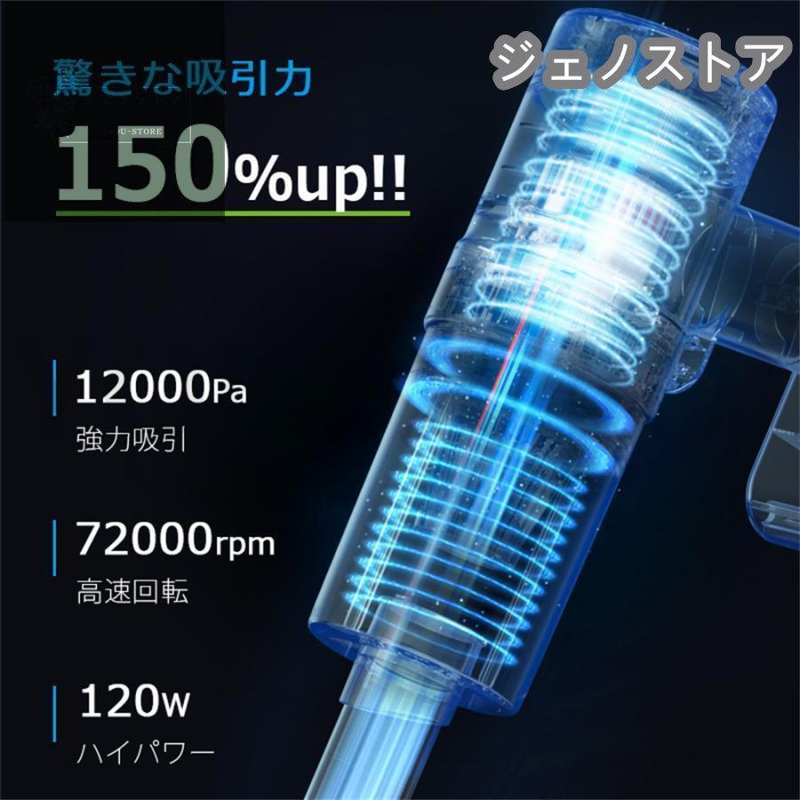 掃除機 マキタ コードレス 強力 軽量 12000pa 人気ランキング ハンディ 上下70°/左右90°調整 LEDライト HEPAフィルター 6000mAh コードレス掃除機人気順｜amanostore2｜07