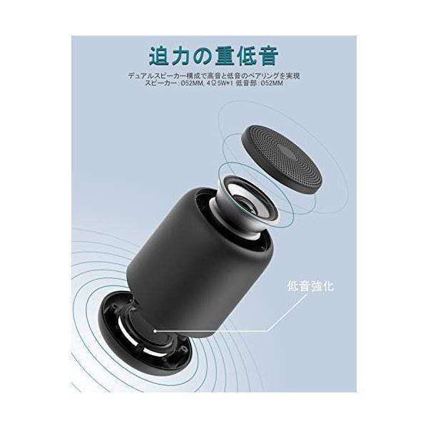 【Uandear2022年新開発】 Bluetooth スピーカー IPX7防水 | ワイヤレススピーカー 小型ポータブル - アンカー スピーカー｜amanostore2｜02