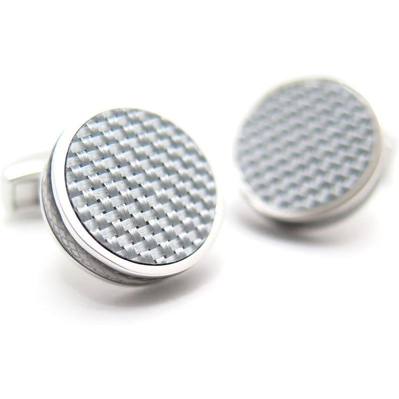 カフスボタン　タテオシアン　タブレットカーボンカフス　グレイシルバー 楽天市場】【期間限定ﾎﾟｲﾝﾄ10倍】TATEOSSIAN タテオシアン