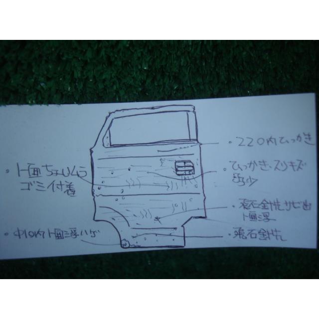 エブリイワゴン エブリィ EBD-DA64V 左Fドア 左フロントドア 左前ドア