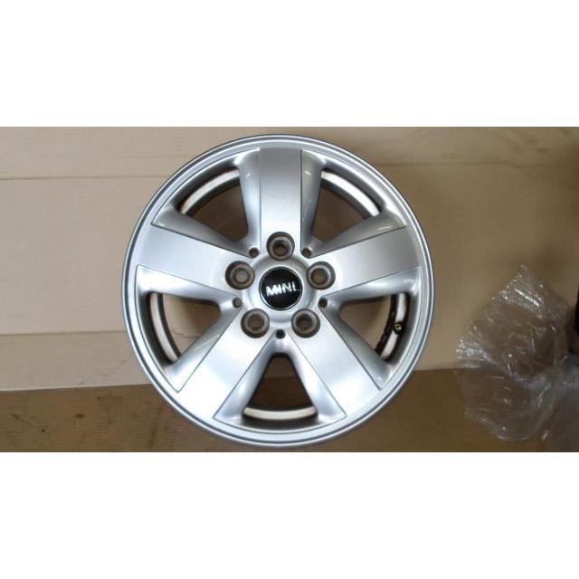 MINI 15インチ シルバーホイール 5スポーク ミニクーパーR56 15インチ シルバー 5スポークホイール 4本セット