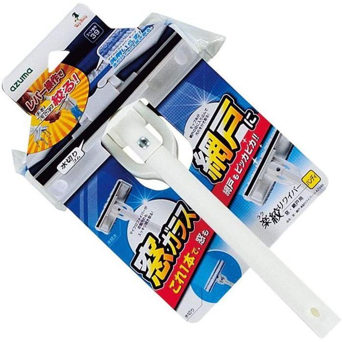 ガラスワイパー 窓・網戸楽絞りワイパーH 窓も網戸もこれ1本で掃除できる AZ348 アズマ | アズマ工業