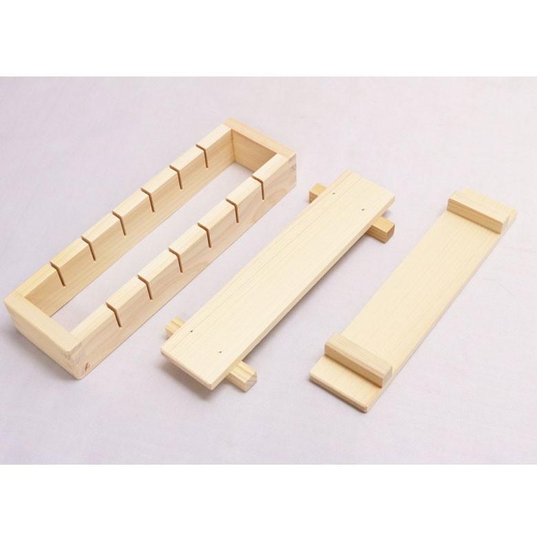 市原木工所 樹婦人 桧押し寿司器 7ッ切 押し寿司 押し寿司型 型枠 木製