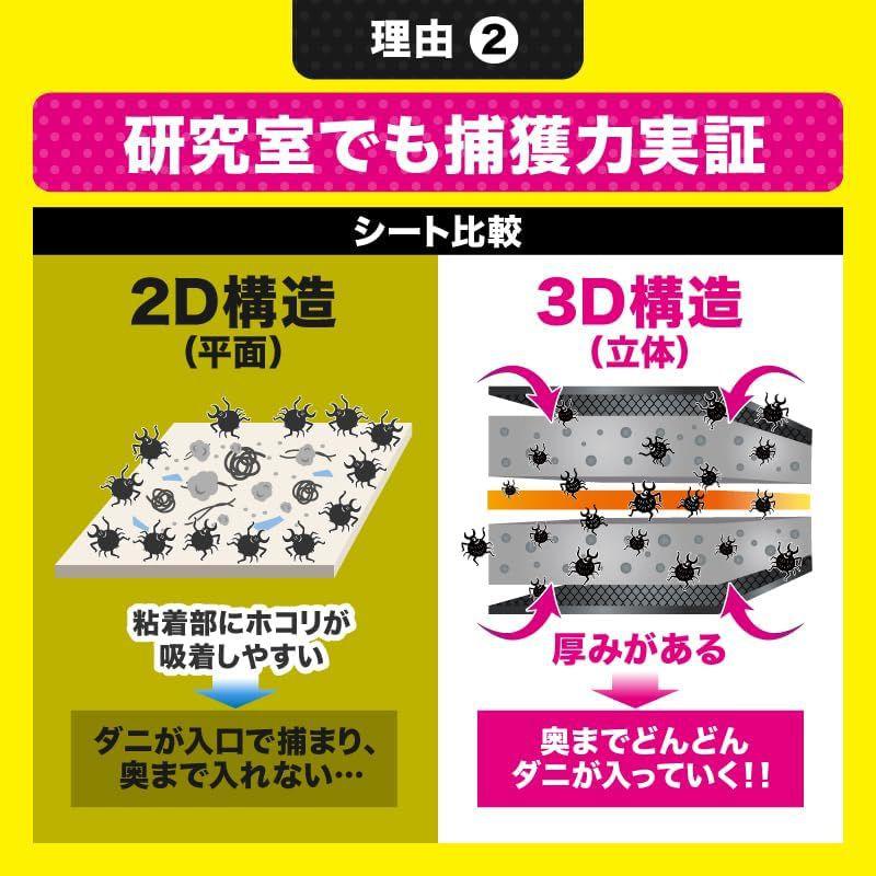 さよならダニー 6g×4枚入 ダニ捕りシート イースマイル ダニ ダニ取り