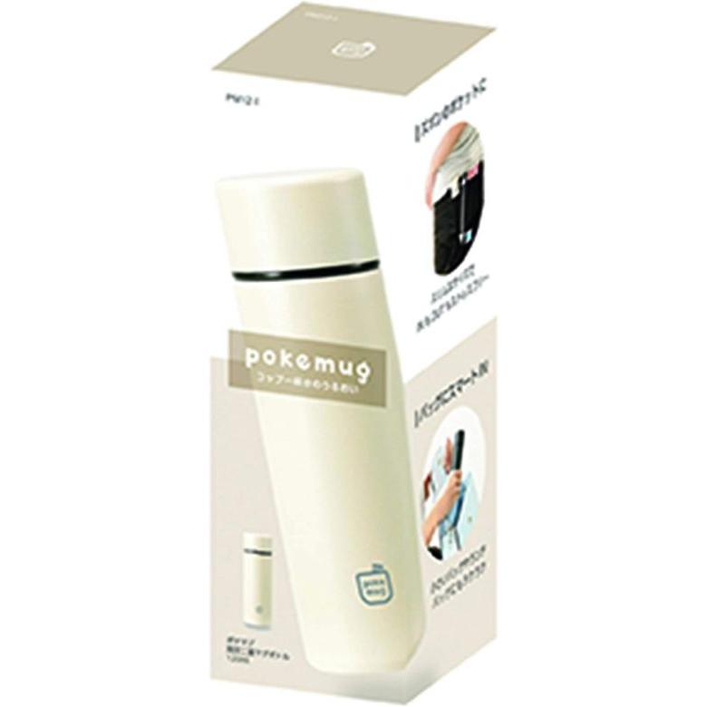 水筒 ポケマグ 120ml アイボリー マグボトル 小さめ 小さい 白 ミニボトル | Kakusee | 01