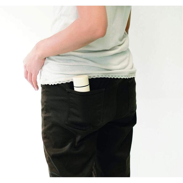 水筒 ポケマグ 120ml アイボリー マグボトル 小さめ 小さい 白 ミニボトル | Kakusee | 02