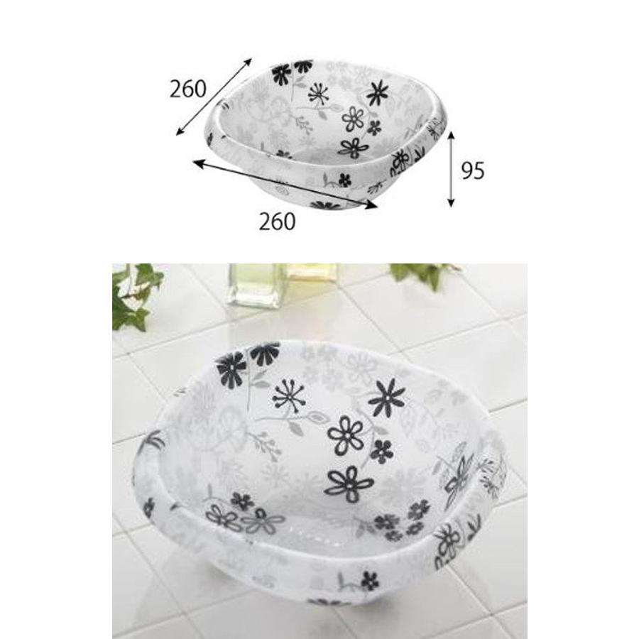 リス 湯桶 フィルロ ウォッシュボール S ブラックフラワー 洗面器 湯おけ バスグッズ ウォッシュボール お風呂 バス用品 おしゃれ 花柄 エレガント アクリル Aマートeショップ 通販 Yahoo ショッピング