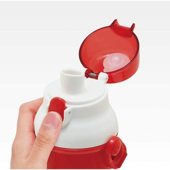 水筒 子供用 480ml  Ag+ 抗菌プラスチック サンリオ キティ おしゃれガール 日本製 PSB5SANAG-A スケーター | スケーター | 01