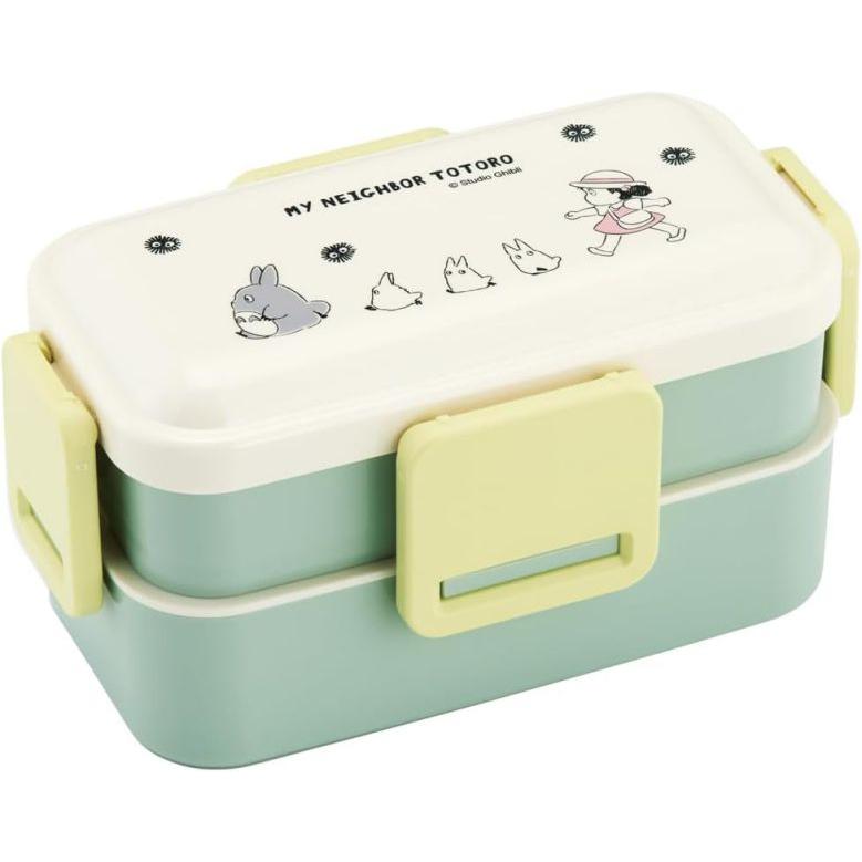 スケーター 弁当箱 2段 ランチボックス トトロ 行進 ジブリ 600ml 抗菌 