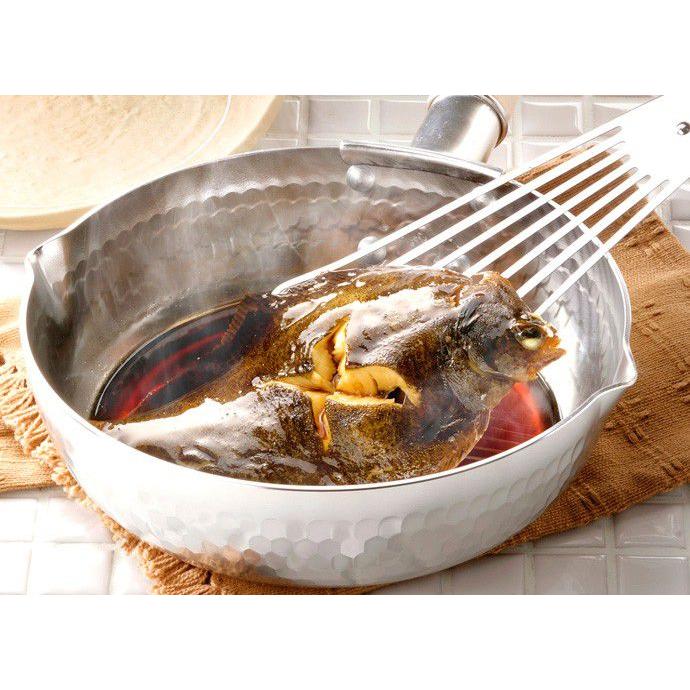 谷口金属工業 ゆきひら鍋 20cm IH対応 浅型 行平鍋 雪平鍋 和の職人  