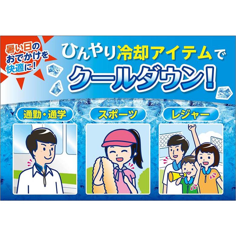 白元アース アイスノン 首もとひんやり氷結ベルト カバー1枚 ゲル2コ入