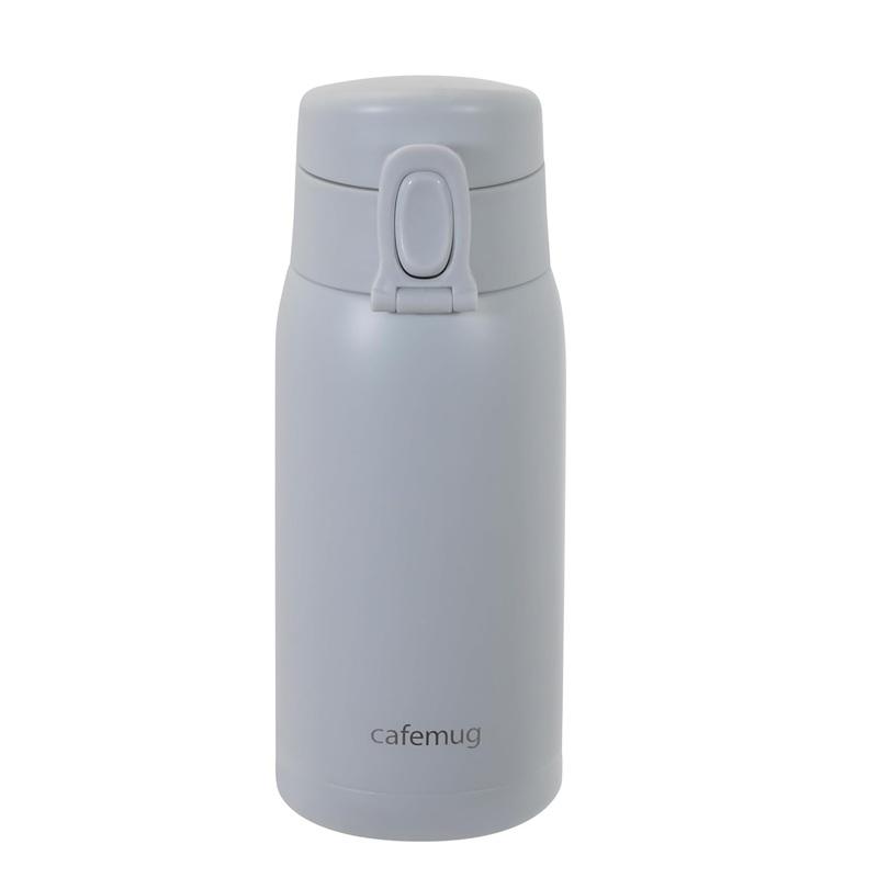 ワンタッチマグ 軽量 カフェマググレース 350mL ペールグレー HC541 | パール金属