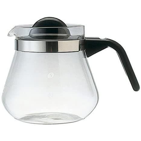 メリタ Melitta 10217　コーヒー ティー サーバー ガラス製 茶こし付き 800ml 6杯用 グラスポット カフェリーナシリーズ MJ-9302｜amart-e