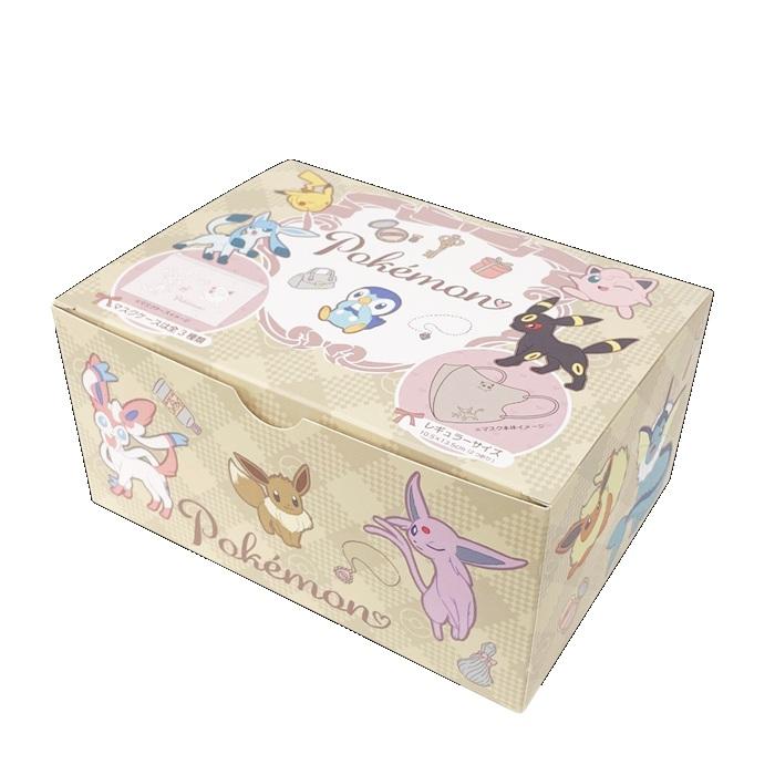 CHIIKAWA＆ポケモン3Dチャームポイントマスク 個包装20枚入り計36点 CHIIKAWA＆ポケモン3Dチャームポイントマスク 個包装20枚入り計36点