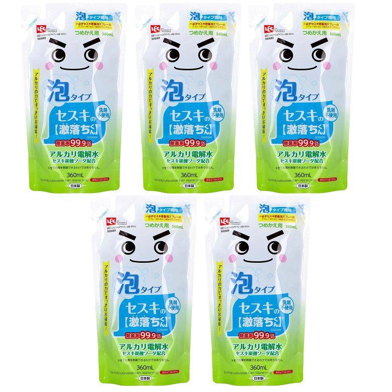 LEC（レック） セスキの激落ちくん 密着泡スプレー 詰め替え 360ml