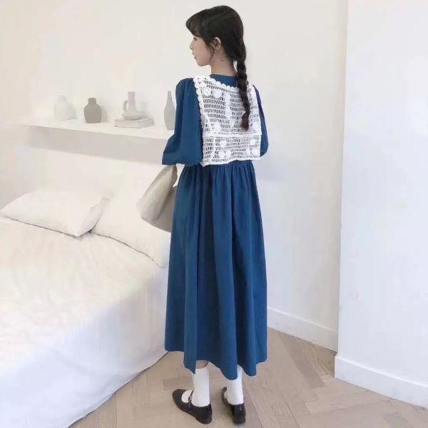 クロシェ編み ニット ベスト フロントボタン 前開き ショート丈 レディース ベスト |  | 03