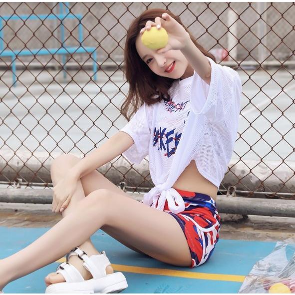 スリーピース セット水着 スポーティ迷彩 カモフラージュ タンキニ タンクトップ ビキニ |  | 06