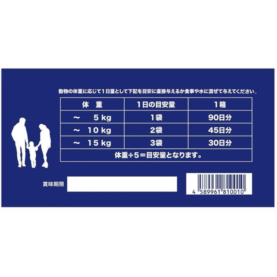 エイチアンドジン (H&amp;JIN) Premium乳酸菌 H&amp;JIN 動物用 90包 ペット用 1グラム (x 90)｜amasare-shop｜06