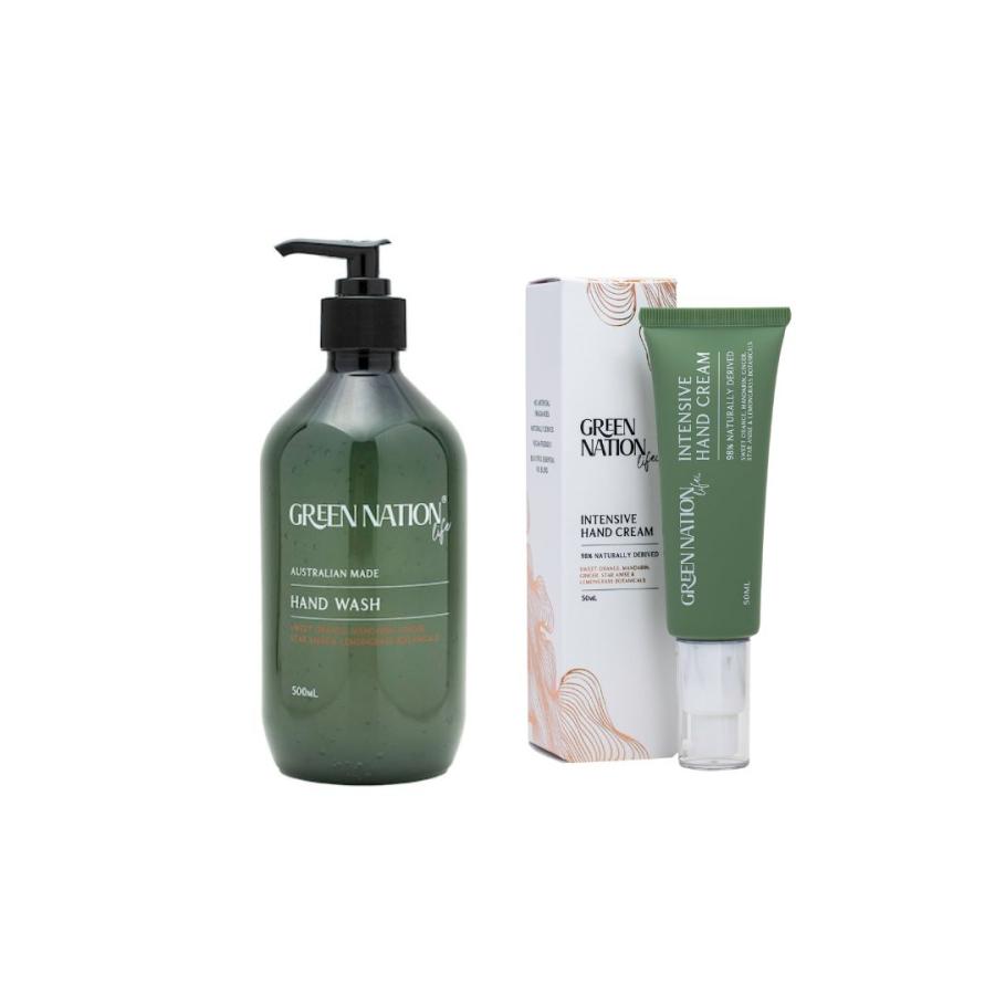 green nation life ハンドウォッシュ＆ハンドクリームセット スイート