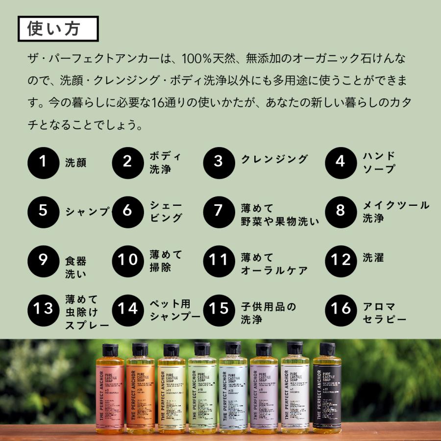 ザ・パーフェクトアンカー ピュアカスチールソープ 236ml #ブラック