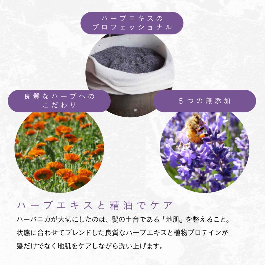 HERBANICA シャンプー 500ml グロウ | 髪の悩み 地肌 ケア