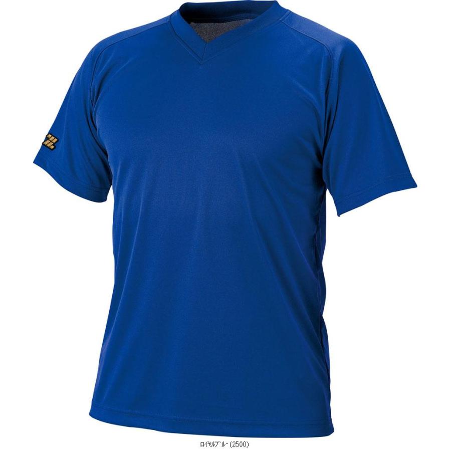 ゼット ＺＥＴＴ ベースボールVネックTシャツ BOT635 野球ベースボールTシャツ｜amatashop｜05