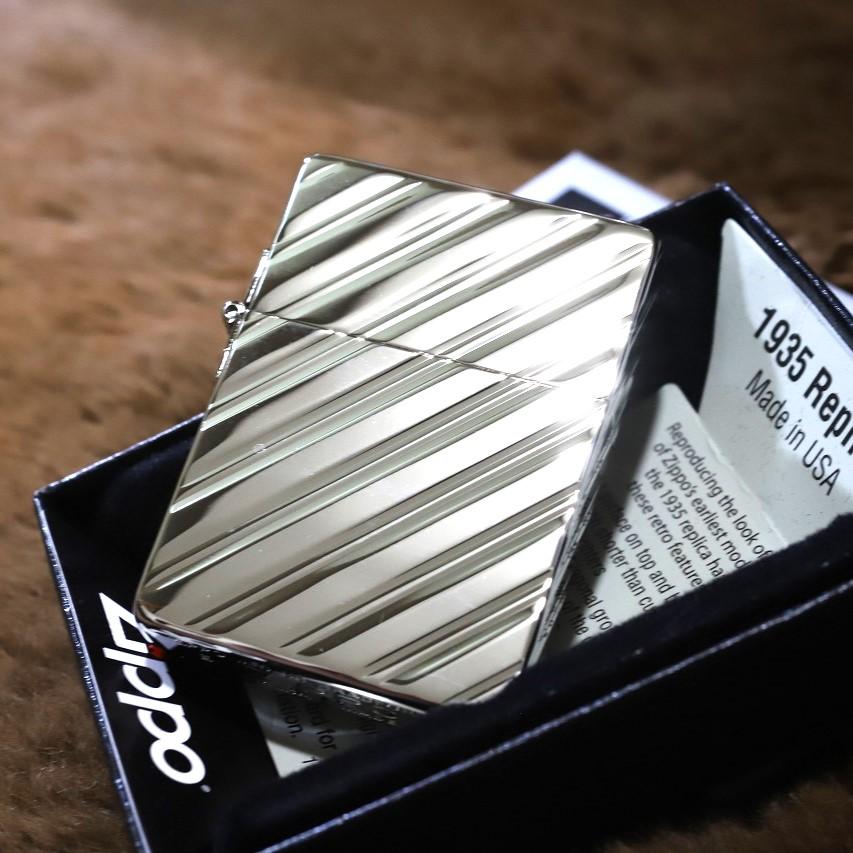 ZIPPO ジッポー ライター 1935-5DC Platinum 5面加工