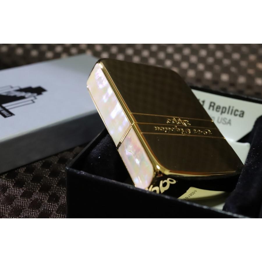 ZIPPO 限定ZIPPO 1941レプリカ サイドシェル ゴールド 限定